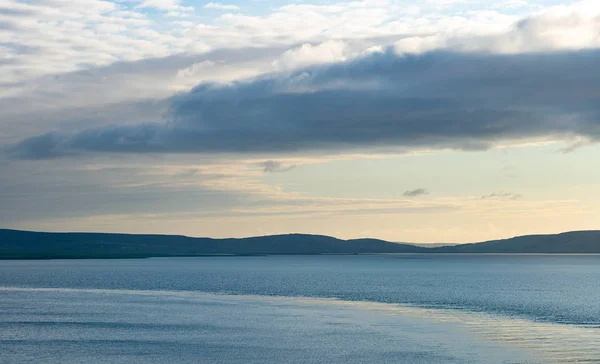 Orkney charmante zeegezicht bij zonsondergang — Stockfoto