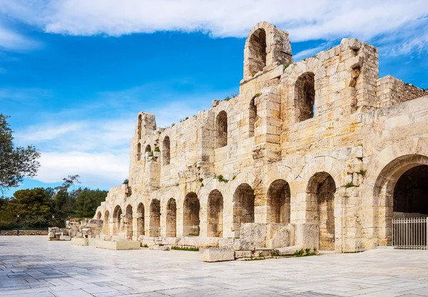 Řecko Atény Odeion Herodes Atticus — Stock fotografie