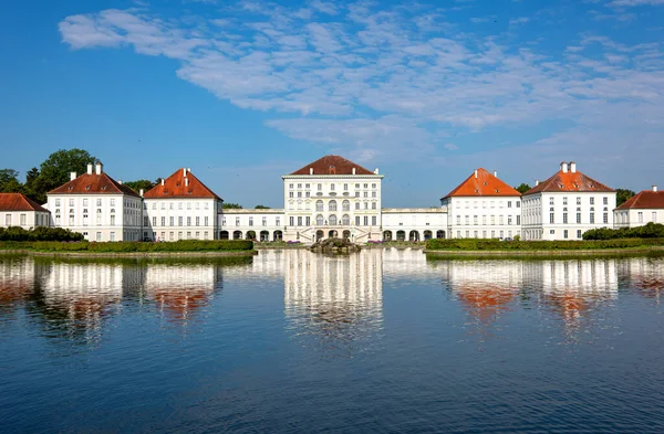 Alemania Múnich Vista Panorámica Del Palacio Parque Nymphenburg — Foto de Stock
