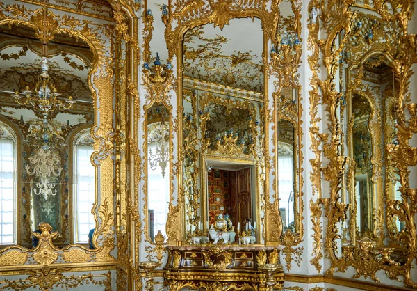 München Deutschland Juli 2018 Spiegelzimmer Der Münchner Residenz — Stockfoto