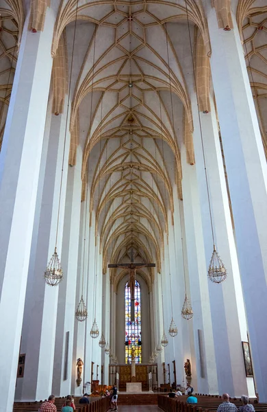 München Deutschland Juli 2018 Das Imposante Mittelschiff Der Liebfrauenkathedrale Auch — Stockfoto