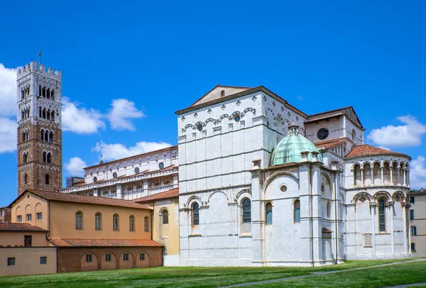 Lucca Italia Ábside Catedral San Martino — Foto de Stock