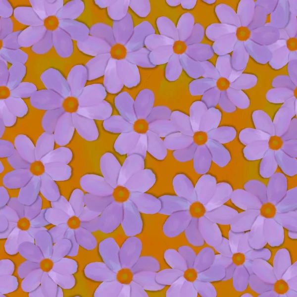 Seamless pattern with flowers. Pattern for print, advertising, web design. Stylization: watercolor.