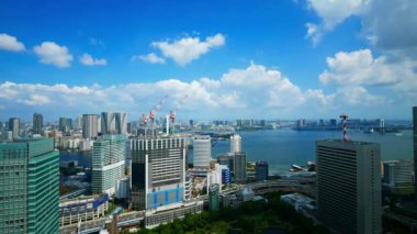  Tokyo şehrinin havadan görünüşü, Japonya