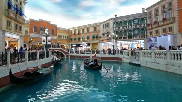 Macau 차이나 2018 마카오의 베네치 호텔과 카지노 — 비디오