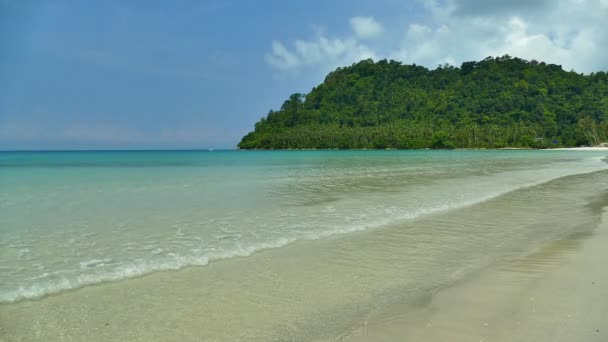 Malebný Přístav Tropickou Pláž Dovolená Cestování — Stock video