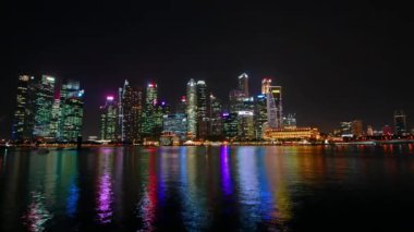 Yokohama gece manzarasının zamanlaması, Japonya
