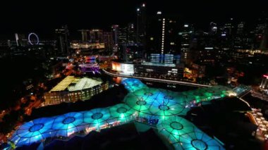 Yokohama gece manzarasının zamanlaması, Japonya