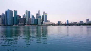 4K Zaman dilimi Hong Kong şehrinin siluetini eritti