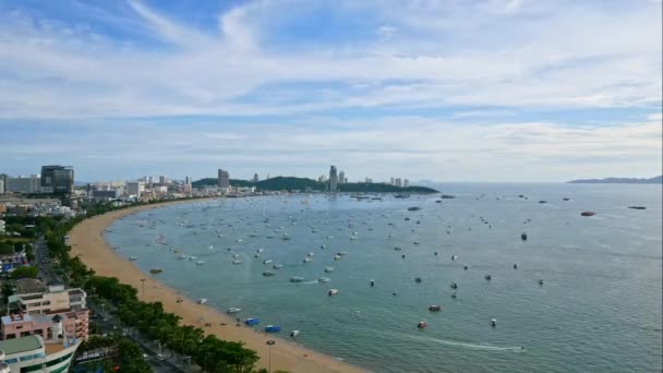 Time Lapse Della Città Pattaya Thailandia — Video Stock