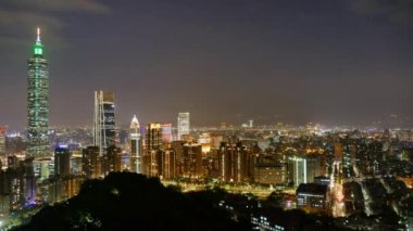 Tayland 'ın Bangkok şehrinde 4K zaman aşımı