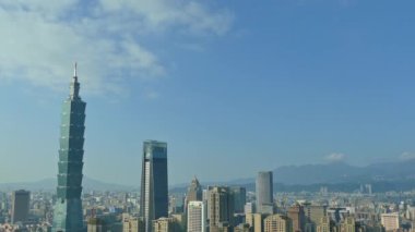 4K Zaman dilimi Hong Kong şehrinin siluetini eritti