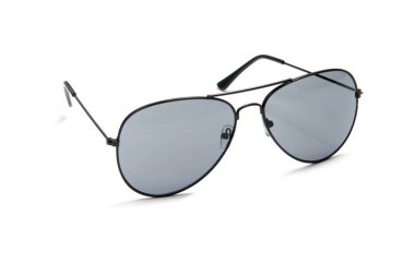 Modern moda gözlük grup beyaz arka plan üzerinde mükemmel yansıma gözlük izole.