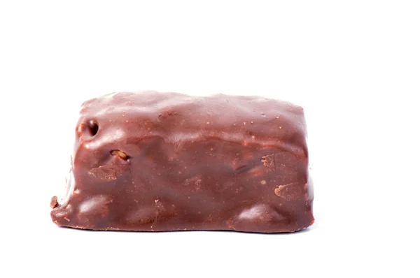 Молочні Шоколадні Цукерки Ізольовані Білому Тлі — стокове фото