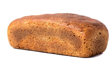 beyaz zemin üzerine taze ev yapımı ekmek