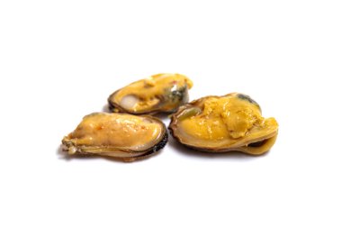 yakın çekim midye deniz ürünleri, samui Tayland haşlanmış.