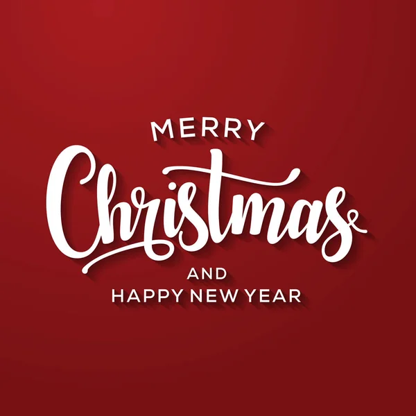 Καλά Χριστούγεννα Και Ευτυχισμένο Νέο Έτος Κάρτα Φόντο Χριστούγεννα Banner — Διανυσματικό Αρχείο