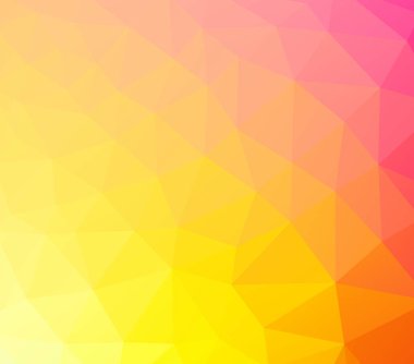 Çokgenlerden vektör arkaplanı, soyut arkaplan, duvar kağıdı