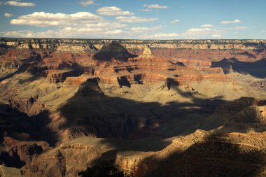 Büyük Kanyon south rim den bir görünüm.