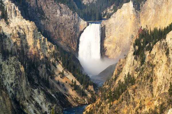 Lower Falls Grand Canyon Yellowstone Yellowstone National Park — Stock Photo, Image