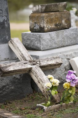 Görüntü tarihi eski şehir mezarlığı Brownsville, Texas