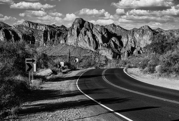 Vista Del Desierto Sonora Cerca Phoenix Arizona — Foto de Stock