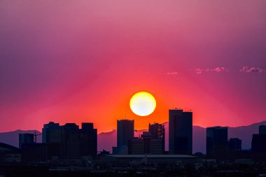 Phoenix, Arizona 'da günbatımı