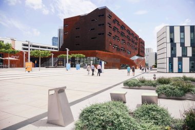 Viyana, Avusturya, 26 Temmuz 2018: Viyana Üniversitesi Ekonomi ve iş