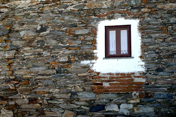 Типовими Каменями Стіни Португалії — стокове фото