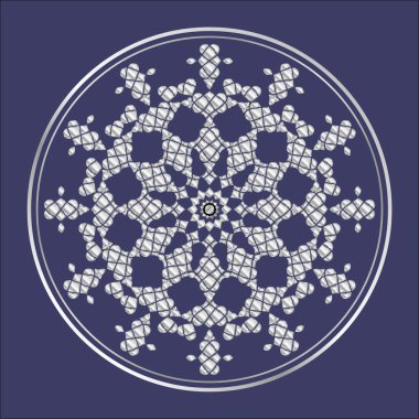 Dekoratif ve şık tasarımı için taklit cam gümüş lekeli