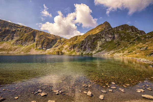 Ομορφιά Τοπία Των Βουνών Και Λιμνών Στο Βουνό Ρίλα Βουλγαρία — Φωτογραφία Αρχείου