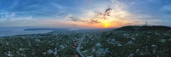 Vista panoramica aerea — Foto Stock