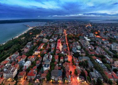  Şehrin güzel panoraması