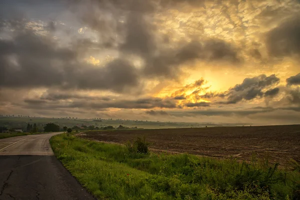 Bunte Wolken — Stockfoto