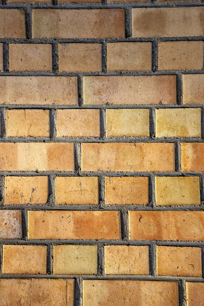 Uma parede de tijolo — Fotografia de Stock
