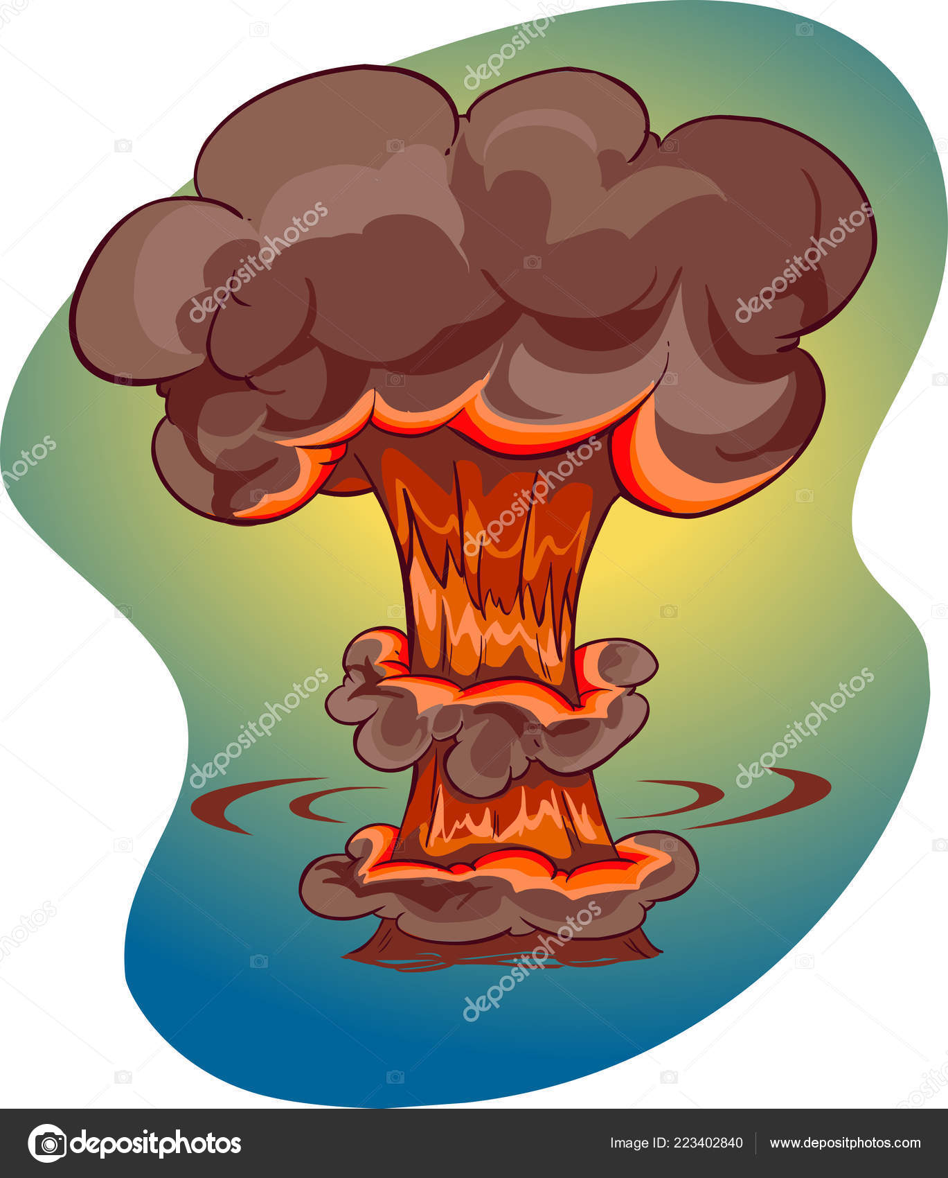 Vector Nuclear Explosion Mushroom Cloud Stock Vector Image by © #223402840 Vector Nuclear Explosion Mushroom Cloud Stock Vector Image by © #223402840
