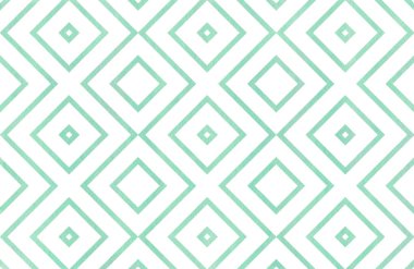 Deniz mavi renkli sulu boya geometrik desen. Moda Tekstil, kumaş, arka planlar için.