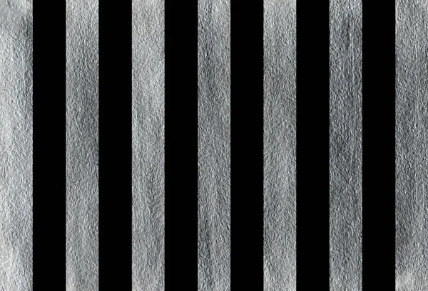 Silver painted striped background. Silver shining texture. Silver paint