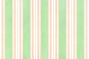 Suluboya nane yeşil ve bej çizgili arka plan.