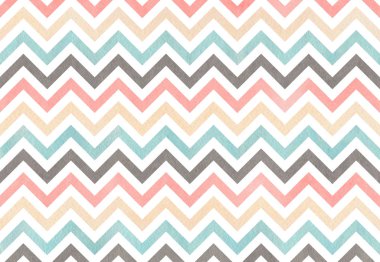Suluboya hafif pembe, mavi, gri ve bej çizgili arka plan, chevron