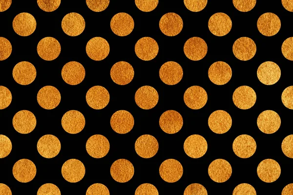 Fondo Lunares Pintado Oro Patrón Con Puntos Para Álbumes Recortes — Foto de Stock