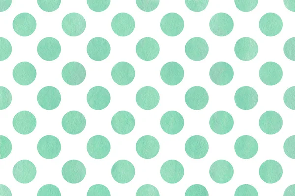 Watercolor Seafoam Blue Polka Dot Background Pattern Dots Scrapbooks Wedding — Stock Photo, Image