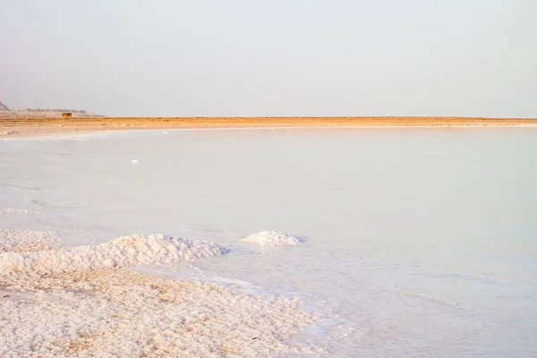 Zoute Kust Van Dode Zee Israël — Stockfoto