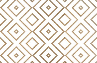 Sulu Boya geometrik desen.