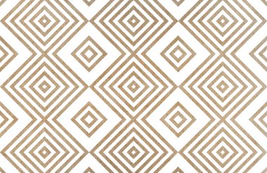 Sulu Boya geometrik desen.