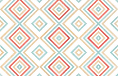 Sulu Boya geometrik desen.