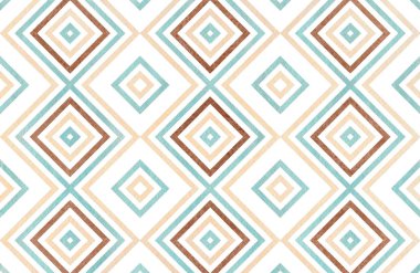 Sulu Boya geometrik desen.