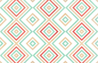 Sulu Boya geometrik desen.