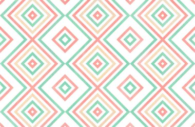 Sulu Boya geometrik desen.