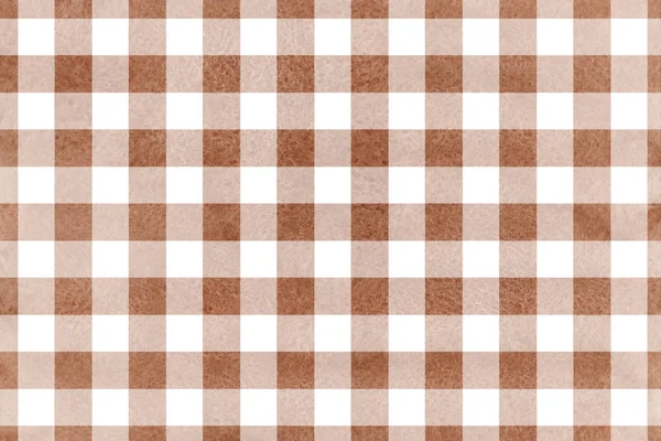 Watercolor checked pattern. — Stock Photo, Image
